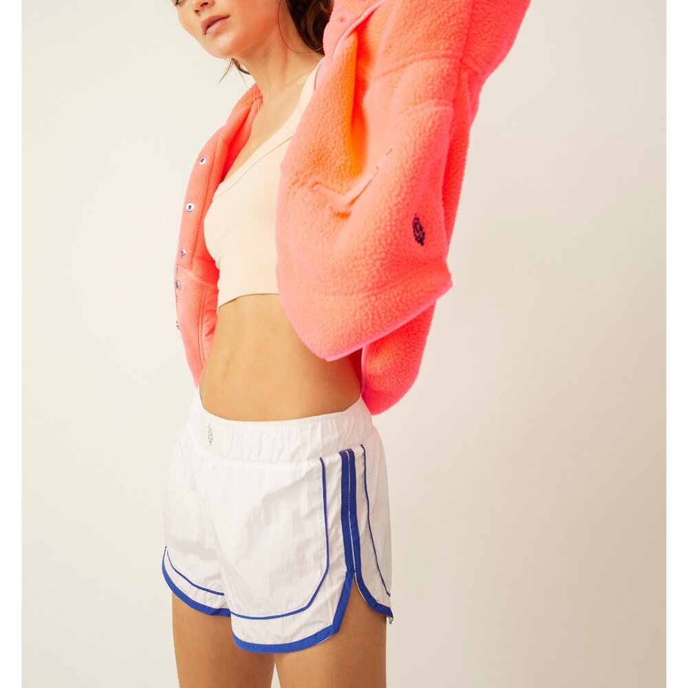 🎉LAST CHANCE🎉 FP MOVEMENT Hit The Slopes Fleece Jacket / Neon Coral - Picture 9 of 10